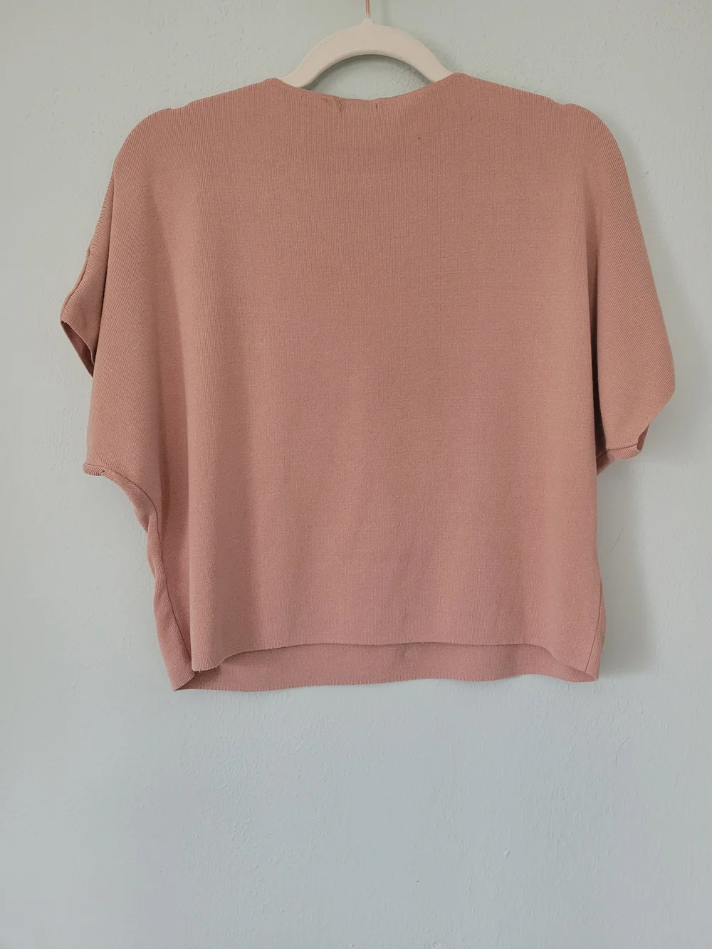 Short Sleeve Crewneck Top in Dusty Rose - Halogen - Picture 2 of 3